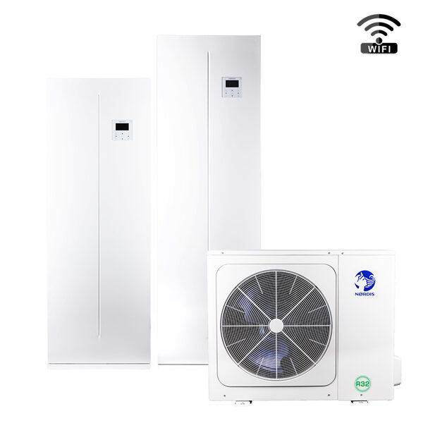 NORDIS Optimus Pro Split 10 kW gaiss-ūdens siltumsūknis HOP10WODU / HOP100/190IDU3 ar 190 l karstā ūdens tvertni