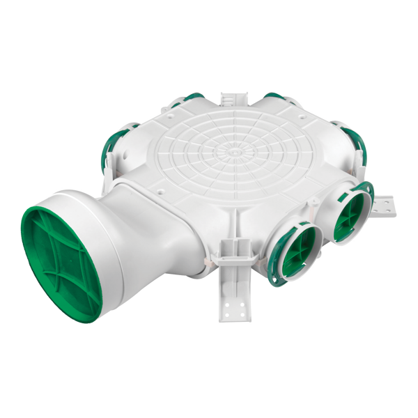 Kolektoru kārba ar sānu pievienojumu 6x75 mm